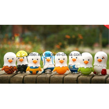 Пользовательские мягкие пластиковые Squeeze Виниловые птицы Дети Детские игрушки куклы